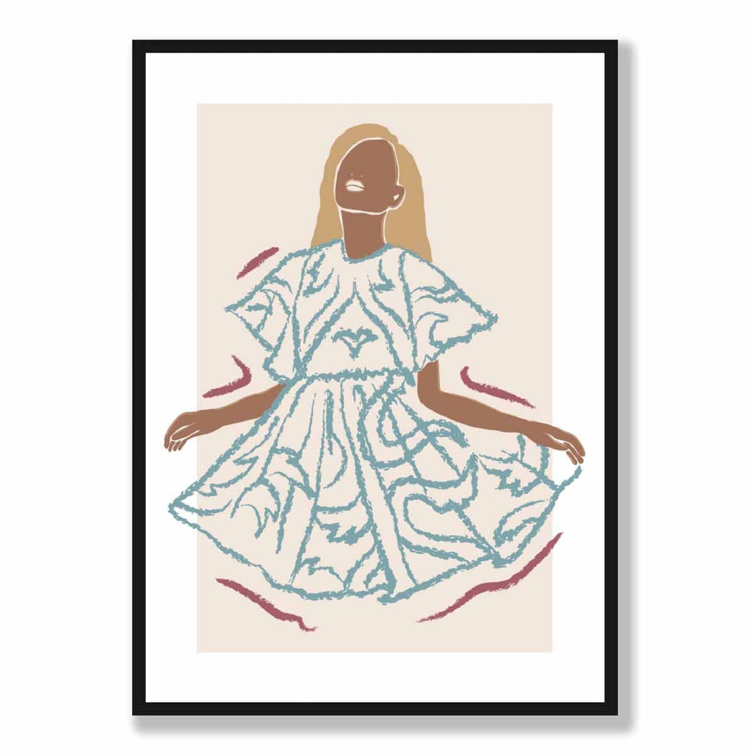 Affiche Femme Mode Contemporaine 5