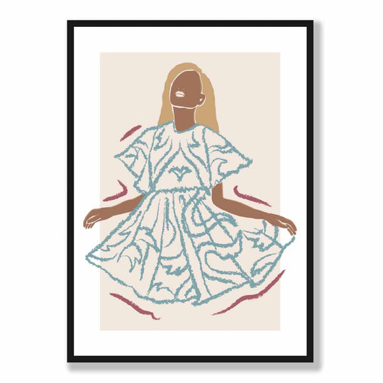 Affiche Femme Mode Contemporaine 5
