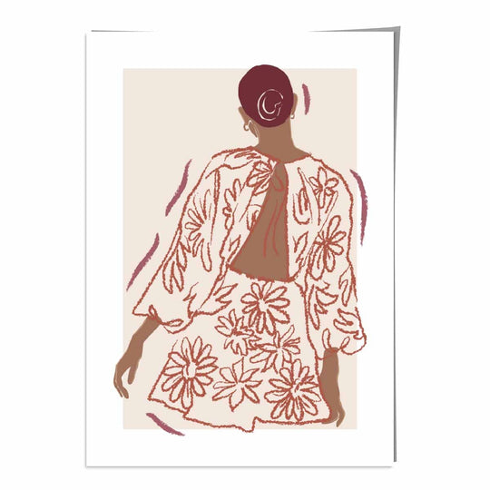 Affiche Femme Mode Contemporaine n° 5 0