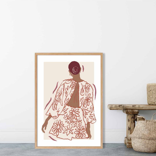 Affiche Femme Mode Contemporaine n° 5 1