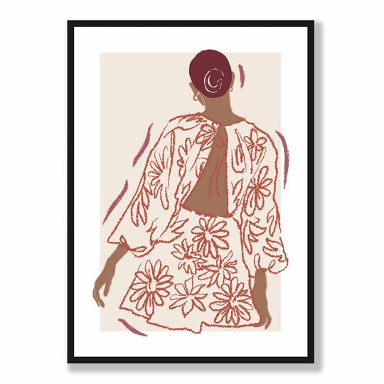 Affiche Femme Mode Contemporaine n° 5 5