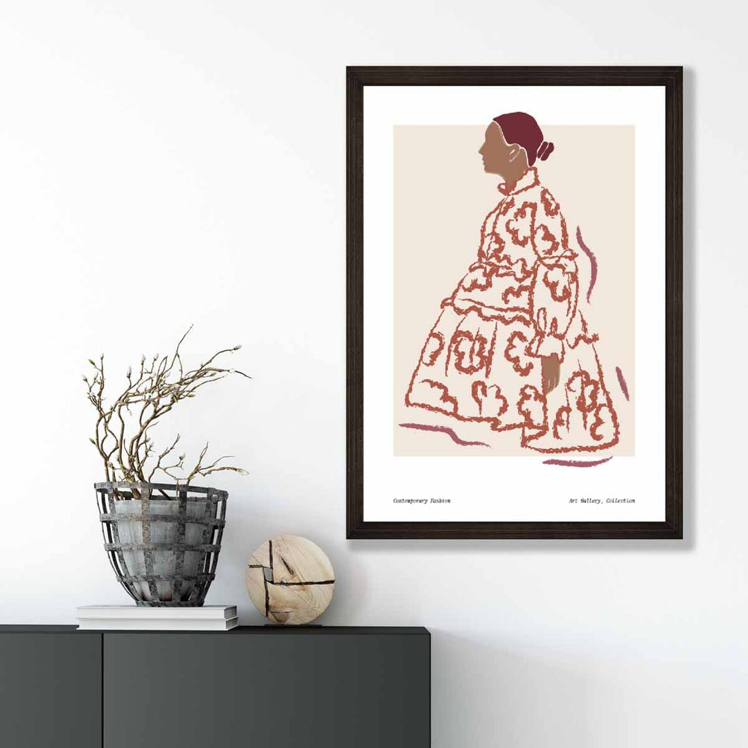 Affiche Femme de Mode Contemporaine 3