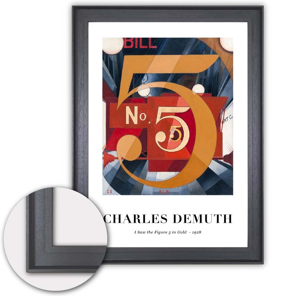Affiche Murale Art Numérique Charles Demuth Figure 5 Pour Décoration Moderne 4