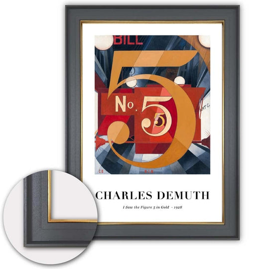 Affiche Murale Art Numérique Charles Demuth Figure 5 Pour Décoration Moderne 6