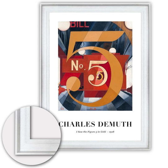 Affiche Murale Art Numérique Charles Demuth Figure 5 Pour Décoration Moderne 7