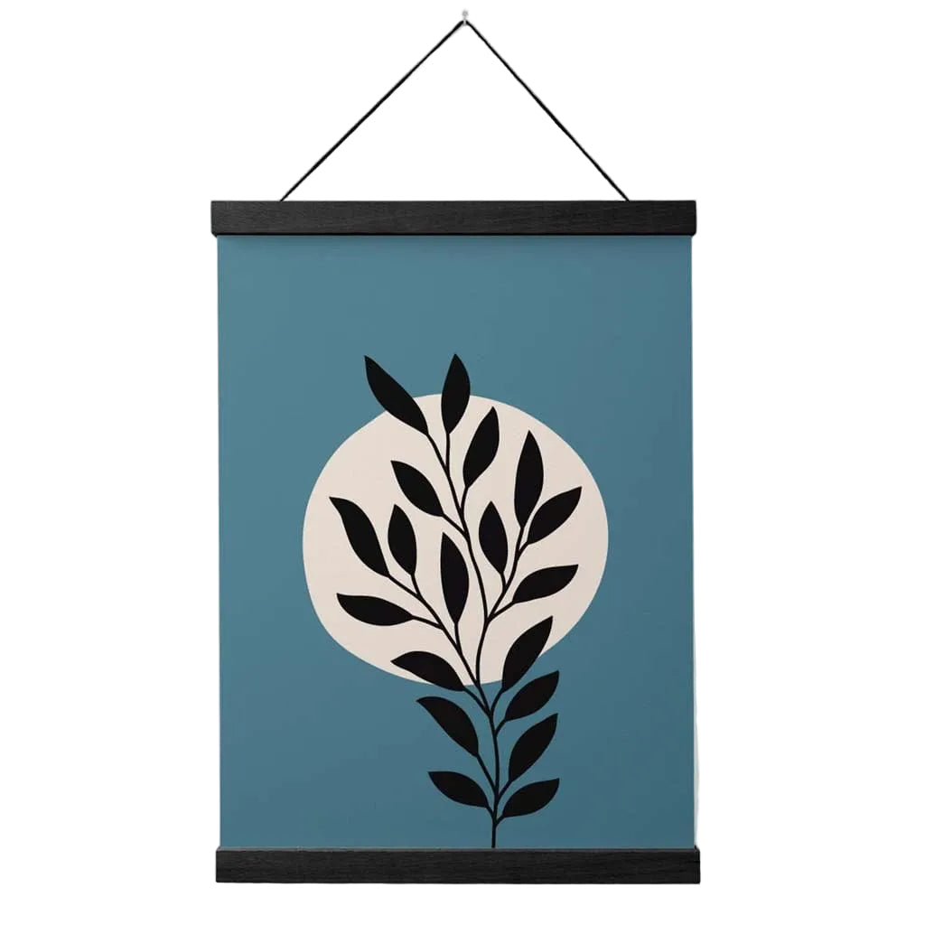 Affiche Murale Boho Graphique avec Cintre pour Décoration Intérieure 0