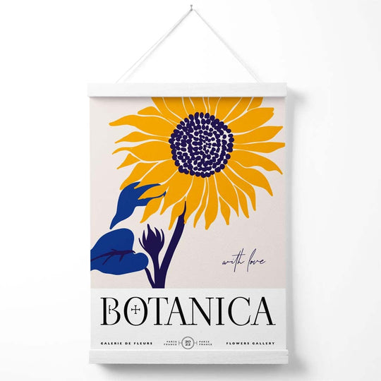 Affiche de Marché aux Fleurs Tournesol avec Cintre 2
