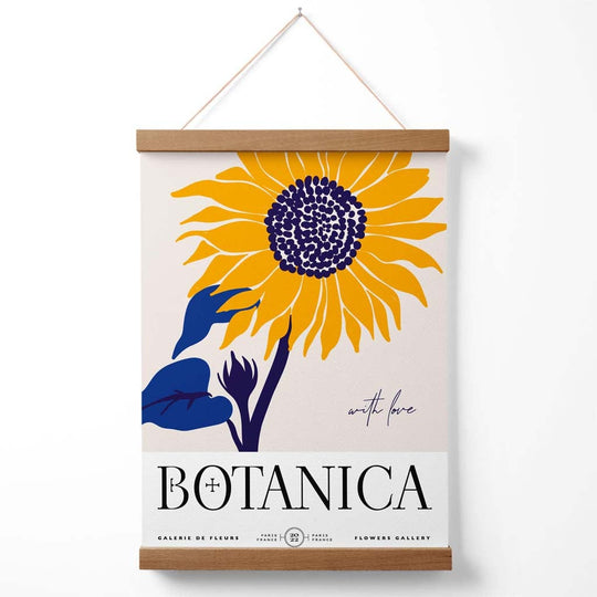 Affiche de Marché aux Fleurs Tournesol avec Cintre 3