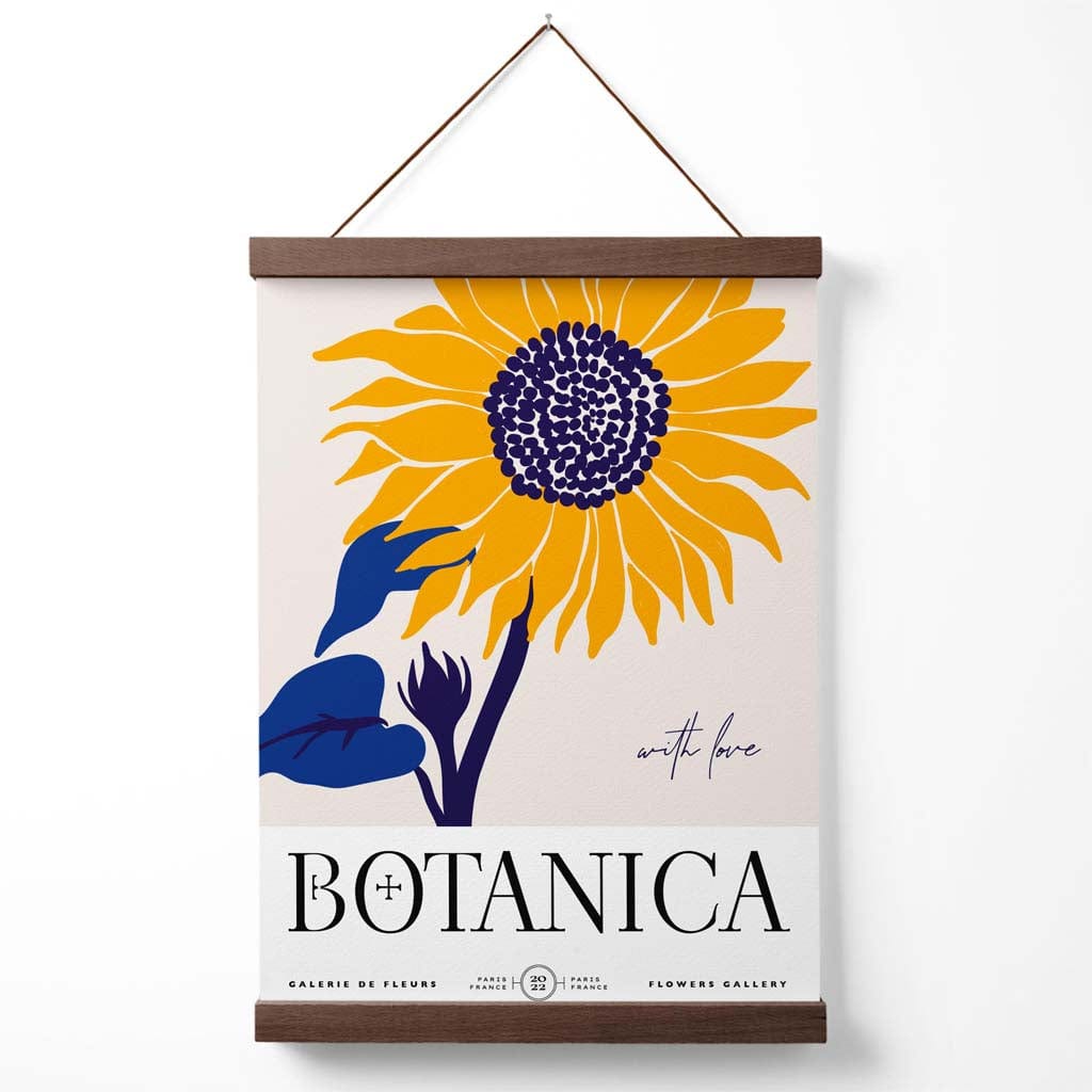 Affiche de Marché aux Fleurs Tournesol avec Cintre 4