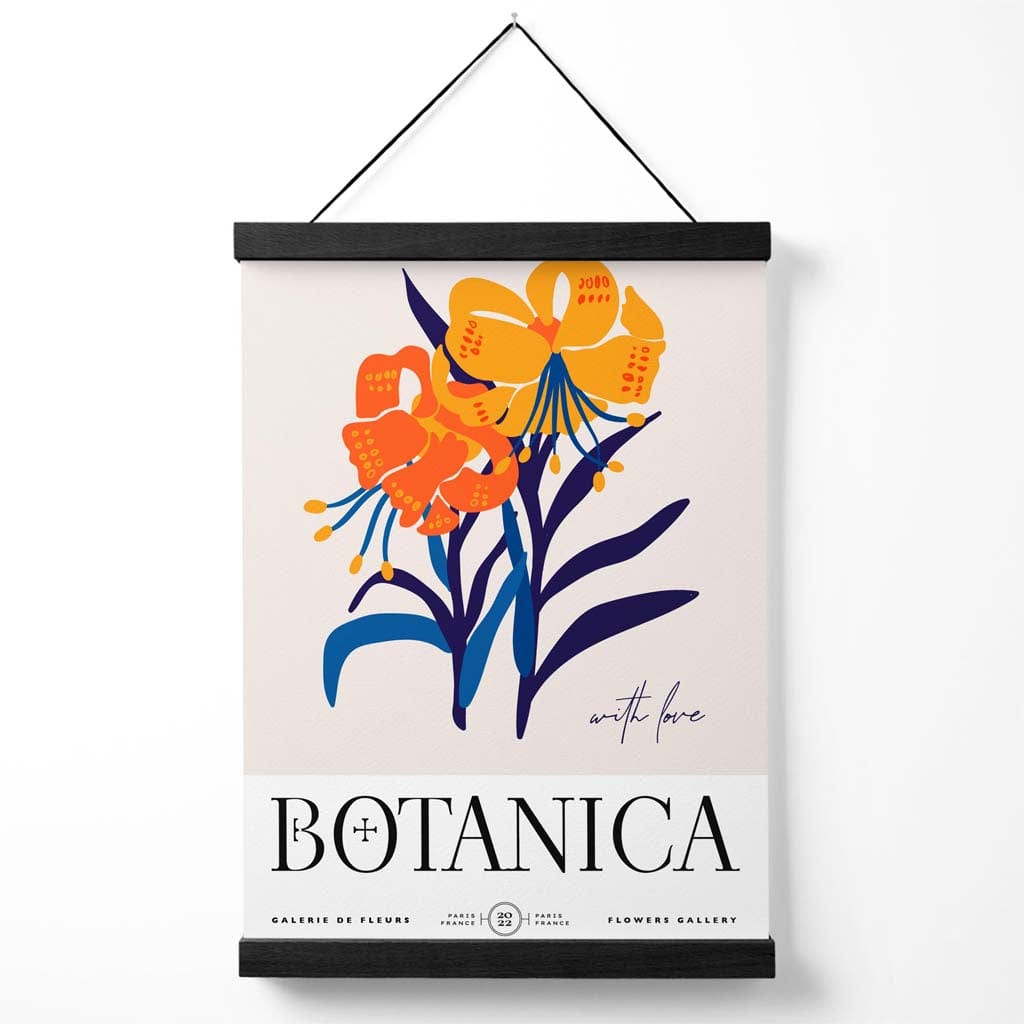 Affiche de Marché aux Fleurs avec Cintre 0