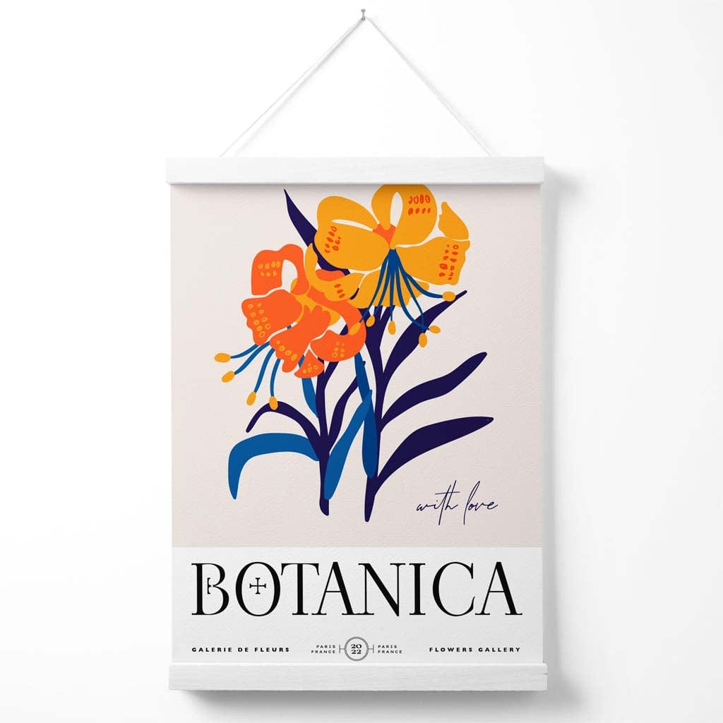 Affiche de Marché aux Fleurs avec Cintre 2