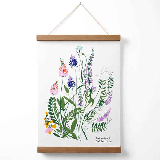 Affiche de fleurs sauvages avec cintre 3