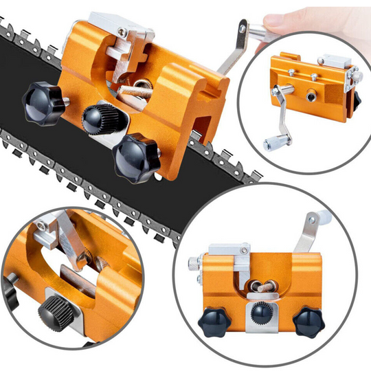 Affûteur de Chaîne Tronçonneuse Professionnel Portable Ajustable 0