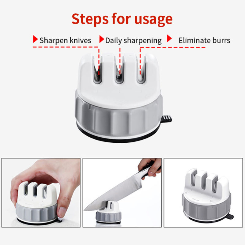 Affûteur de Couteaux à Ventouse Pratique 7
