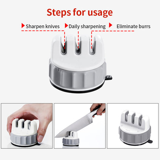 Affûteur de Couteaux à Ventouse Pratique 7