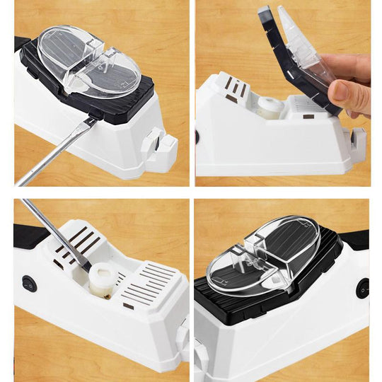 Aiguiseur de Couteaux Électrique Compact pour Cuisine Moderne 4