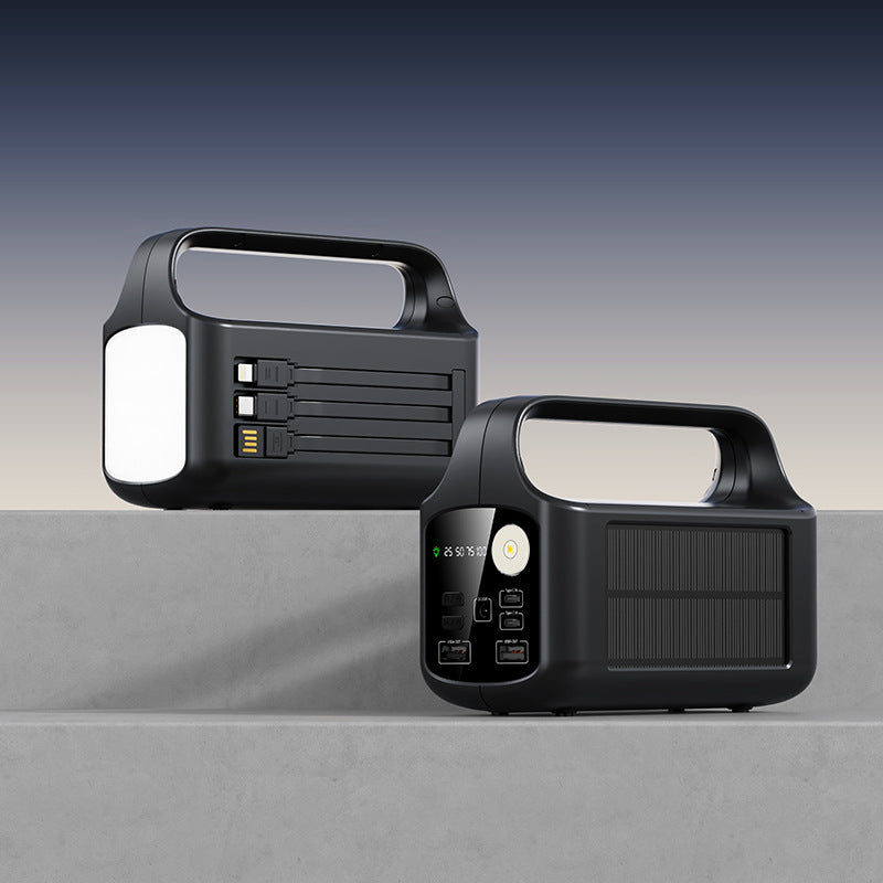 Alimentation solaire portable multifonctions pour extérieur 0