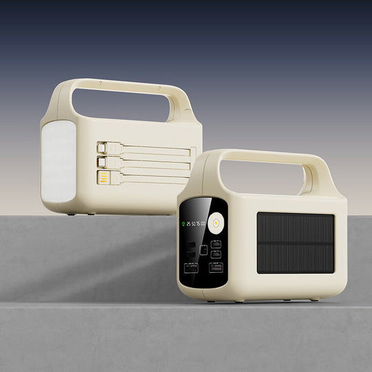 Alimentation solaire portable multifonctions pour extérieur 2