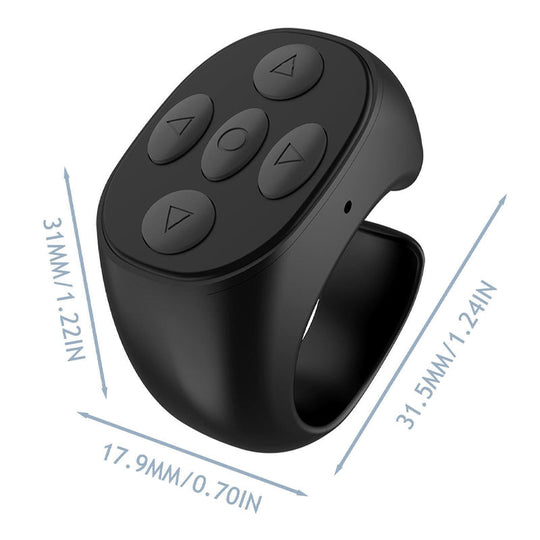 Anneau de Télécommande Bluetooth sans Fil Pratique 8