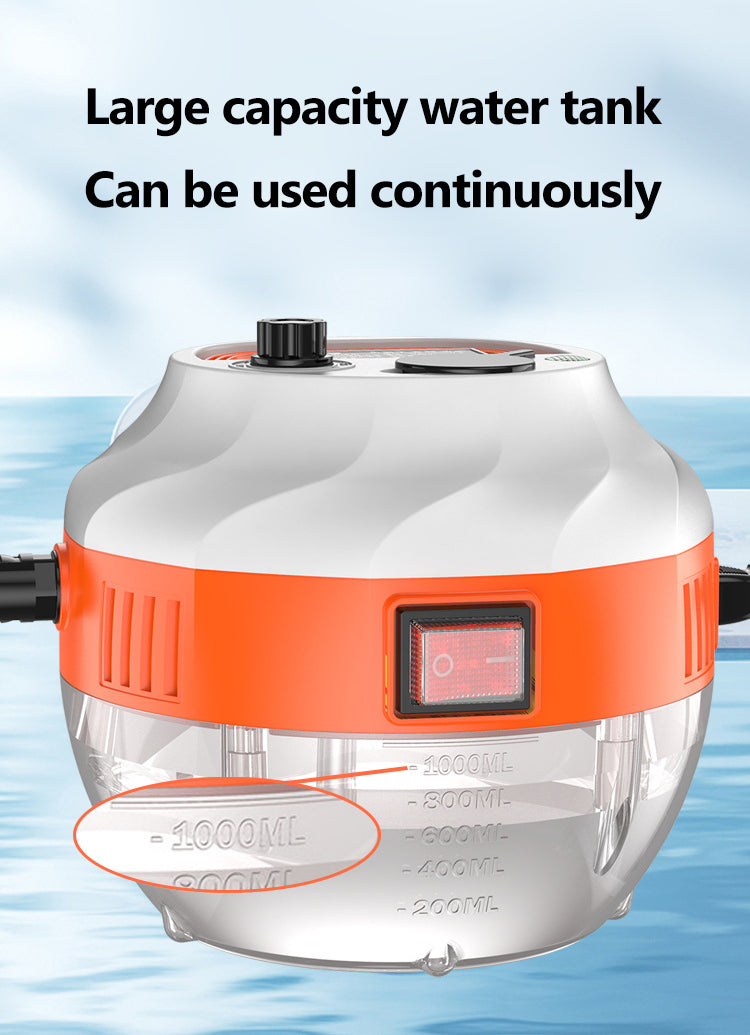 Appareil Nettoyeur Vapeur Haute Pression 2800W Compact pour Cuisine et Voiture 6