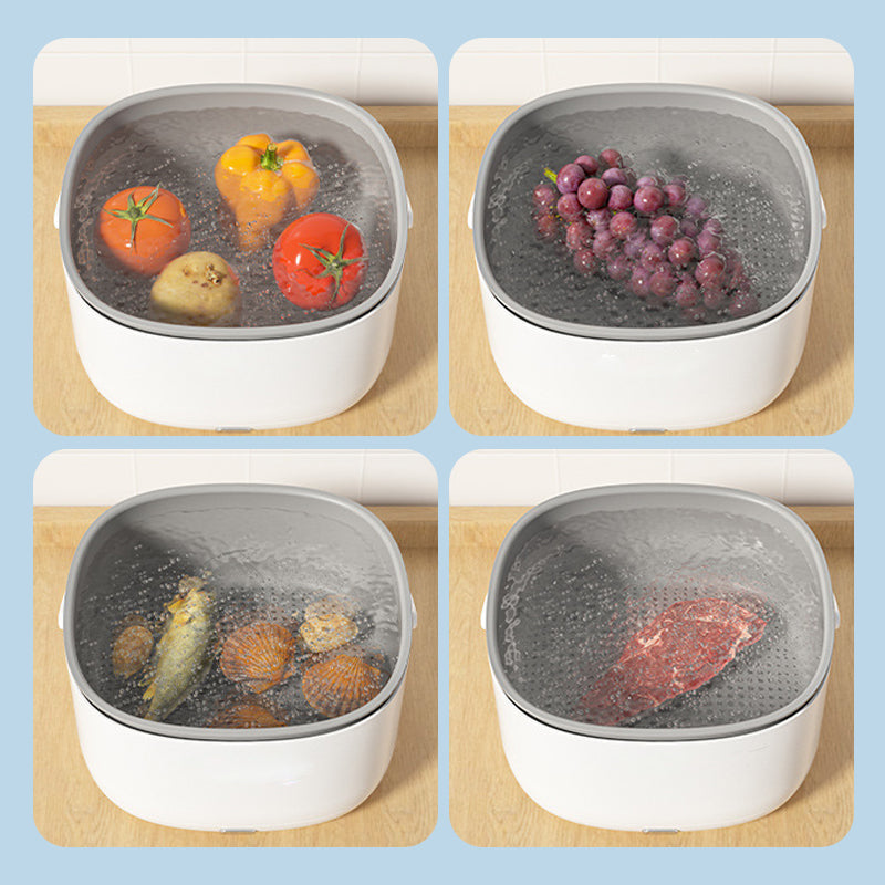 Appareil Ultrasonique Pour Nettoyage Fruits et Légumes 4L 6