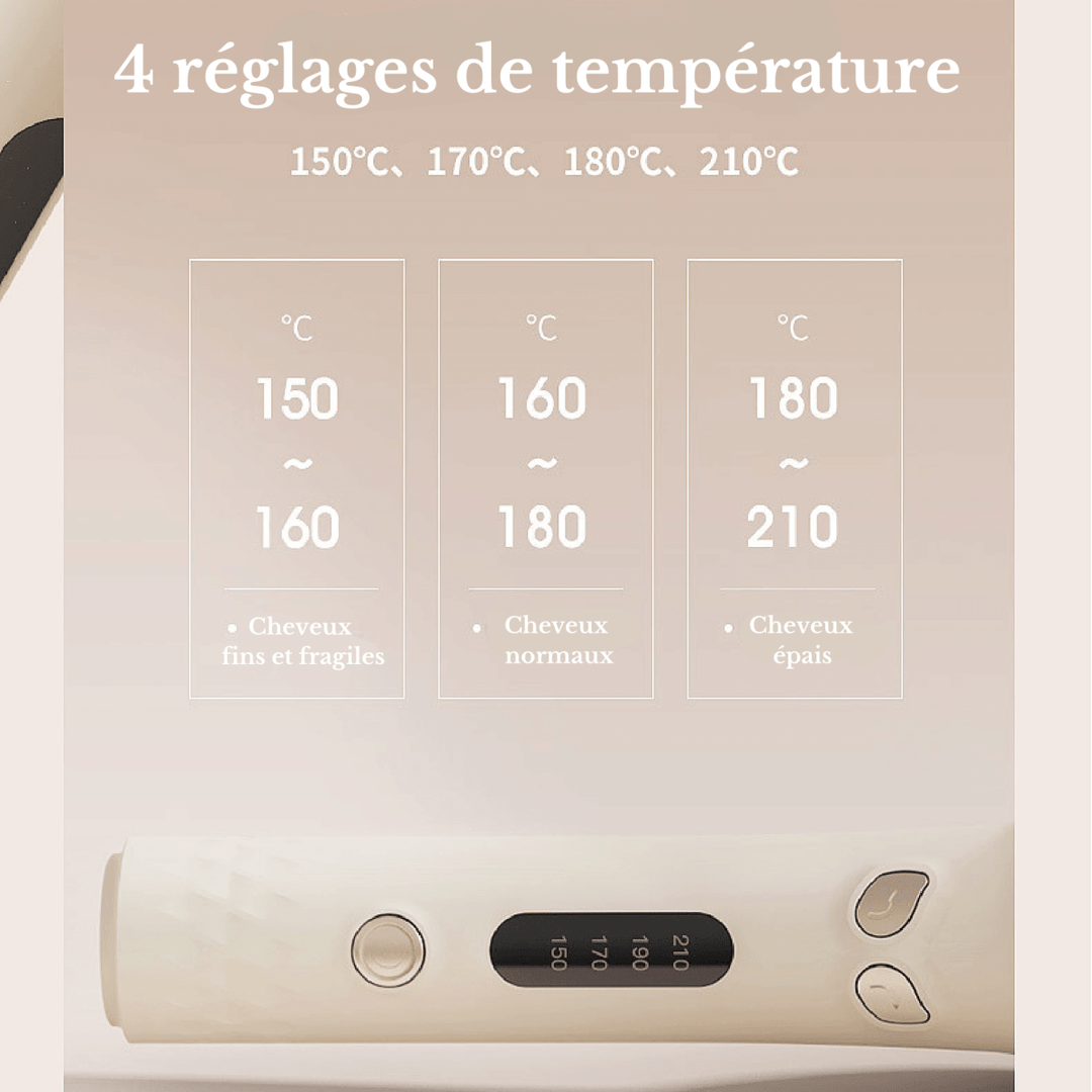 Appareil à Boucler Cheveux Automatique Avec Résultats Professionnels 5