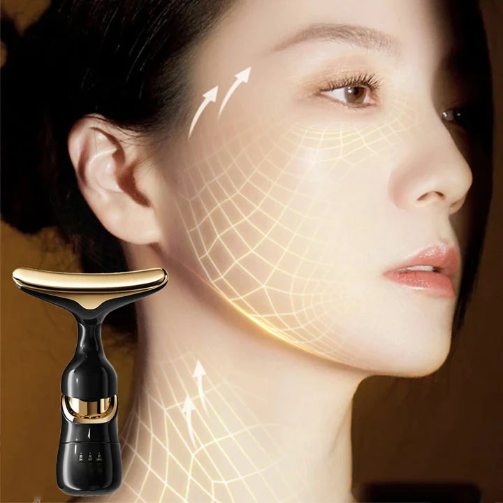 Appareil de Massage Vibrant pour le Visage Compact et Pratique 0