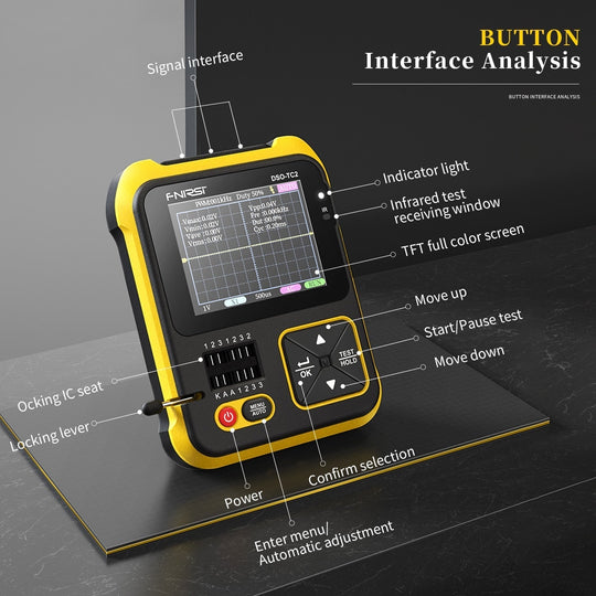 Appareil de Mesure Numérique Compact 2 en 1 2