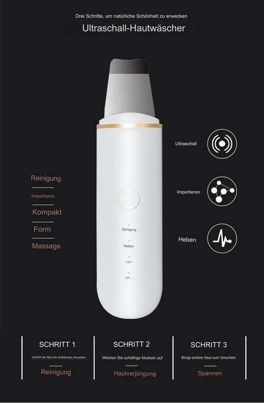 Appareil de Nettoyage Visage Ultrasonique Compact 4