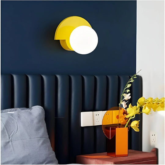 Applique Murale Design Demi-Cercle Moderne Pour Salon ou Chambre 0