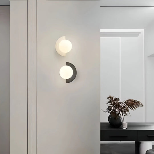 Applique Murale Design Demi-Cercle Moderne Pour Salon ou Chambre 1