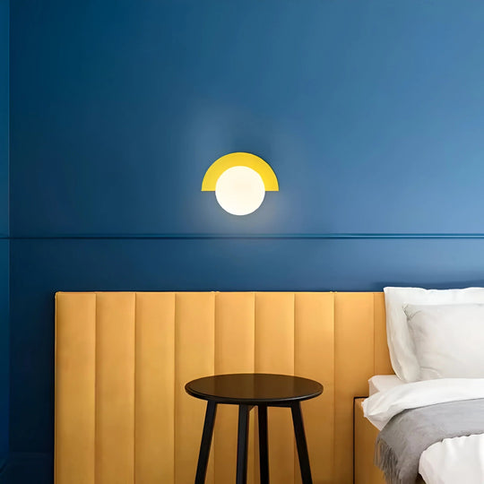 Applique Murale Design Demi-Cercle Moderne Pour Salon ou Chambre 8