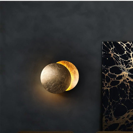 Applique Murale Design Éclipse Solaire pour Chambre et Salon 1