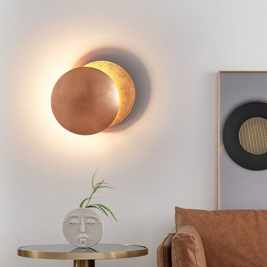 Applique Murale Design Éclipse Solaire pour Chambre et Salon 4