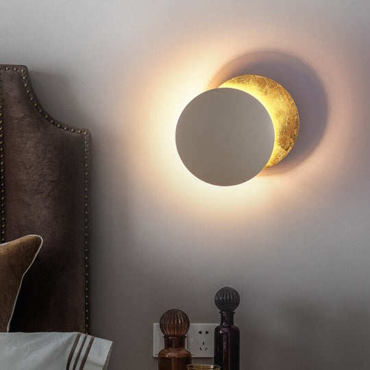 Applique Murale Design Éclipse Solaire pour Chambre et Salon 5