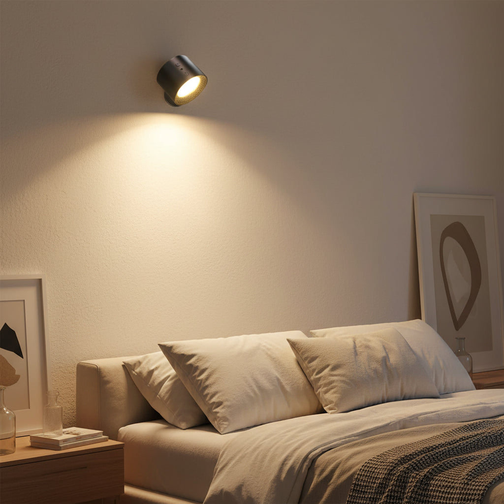 Applique Murale Design LED Rotative à Intensité Variable pour Salon et Chambre 2