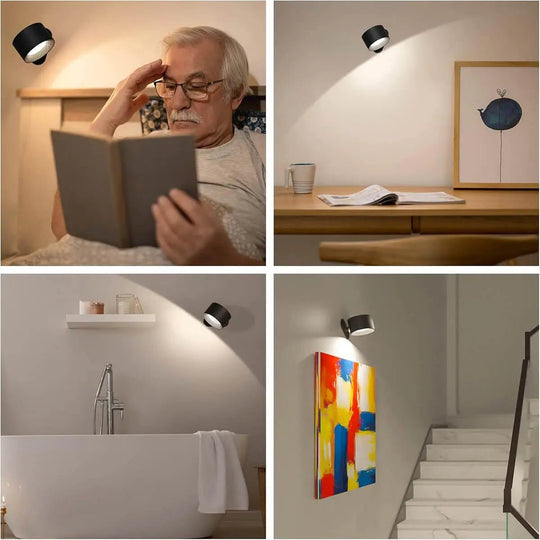 Applique Murale Design Minimaliste Télécommandée pour Salon et Chambre 7