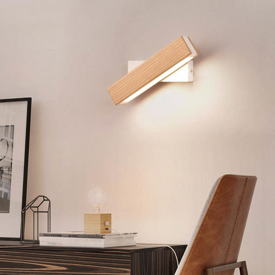 Applique Murale Design Scandinave LED Pivotante pour Chambre et Salon 5