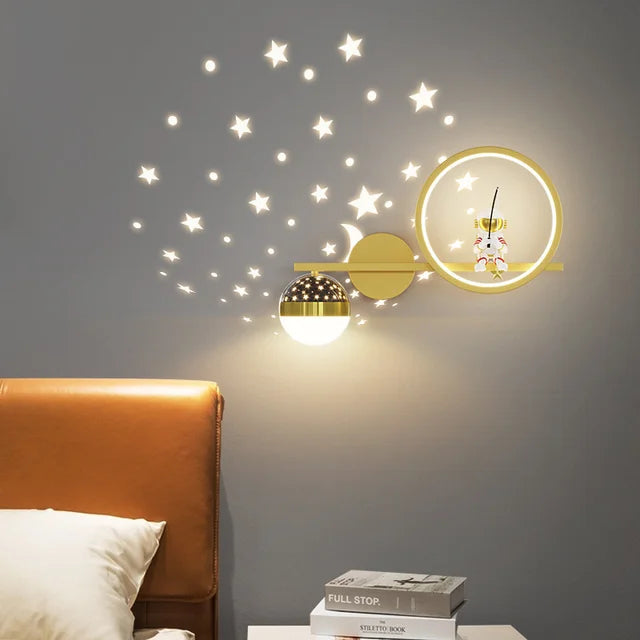 Applique Murale Enfant Design Amusant 2