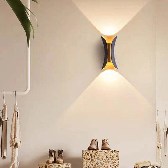 Applique Murale Extérieure Design LED Moderne 12