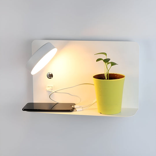 Applique Murale LED Moderne avec Port USB 3