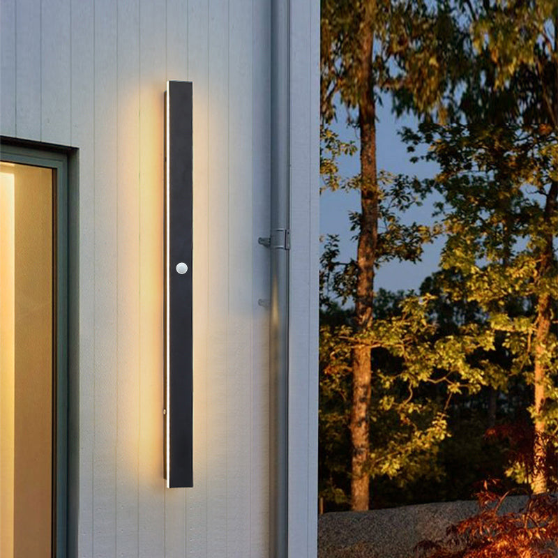 Applique Murale LED Moderne en Métal Noir 11