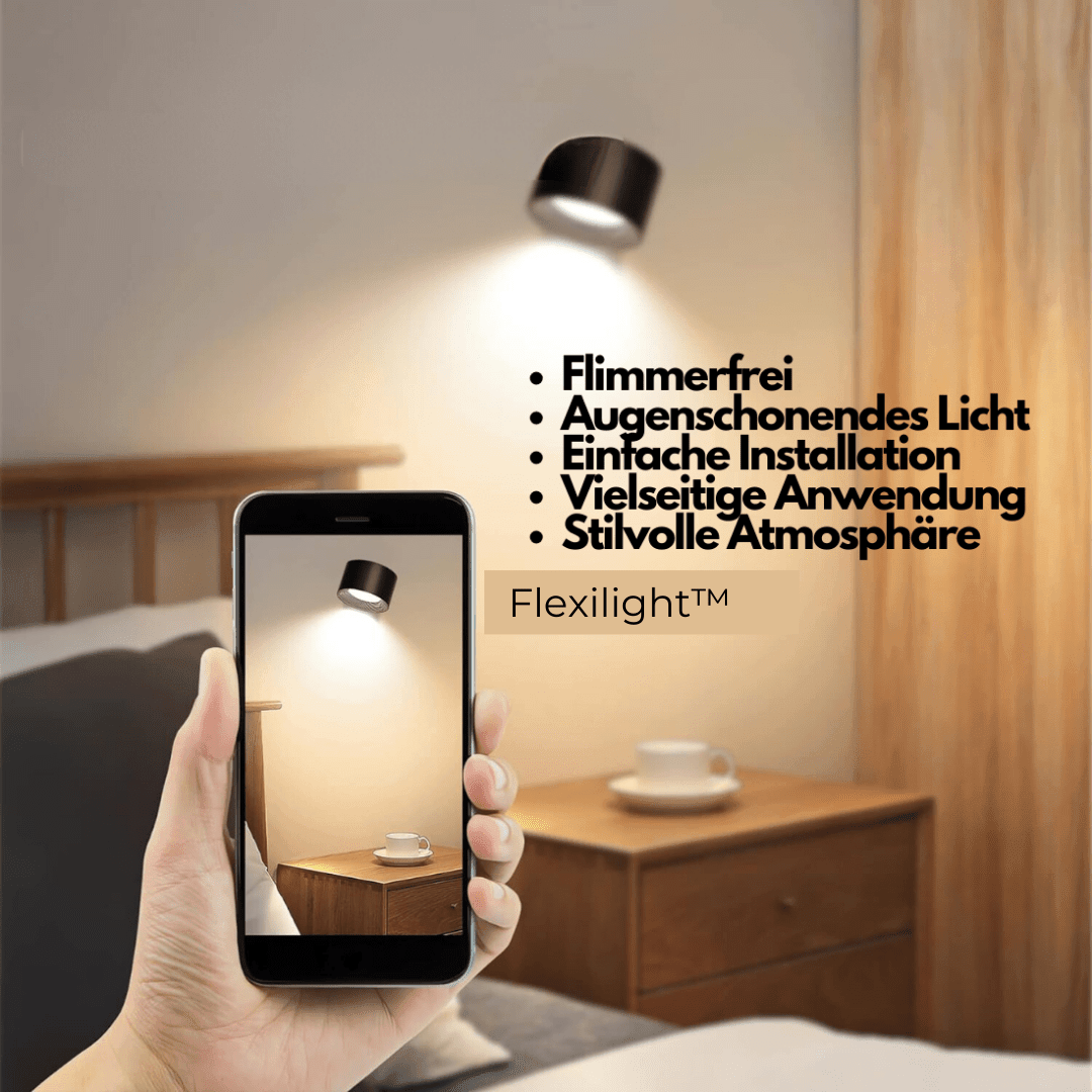 Applique Murale LED Rechargeable Orientable Design Moderne pour Chambre et Salon 5