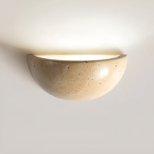 Applique Murale LED Semi-Circulaire Wabi-Sabi 0