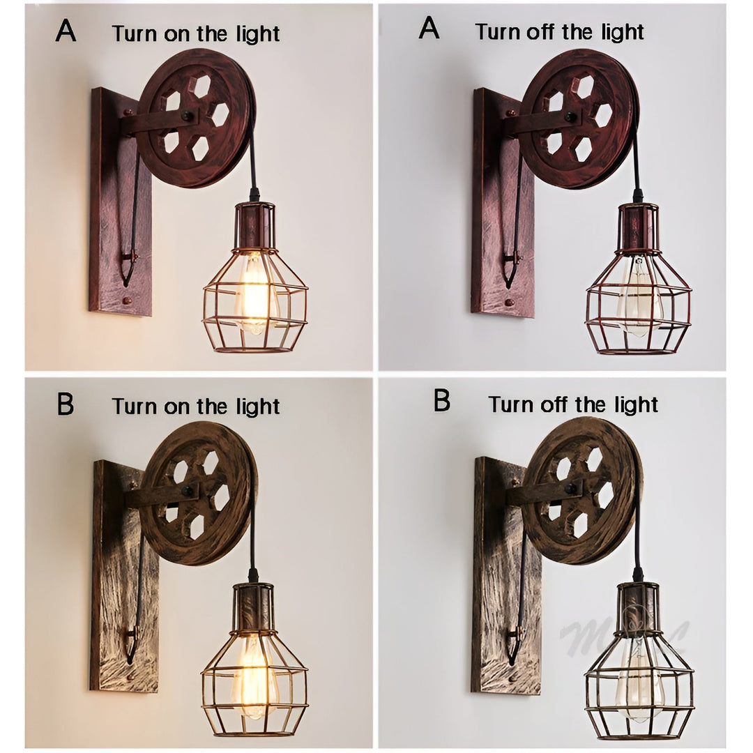 Applique Murale LED Vintage Industrielle 5