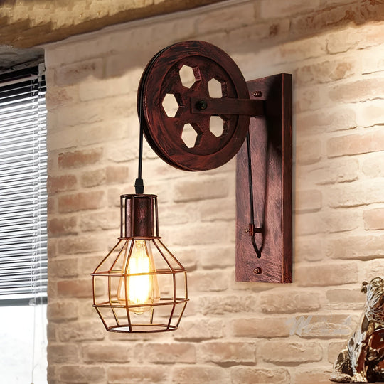 Applique Murale LED Vintage Industrielle 6