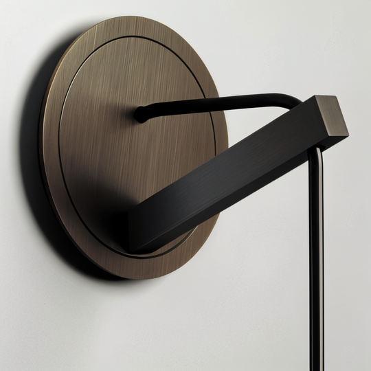 Applique Murale Minimaliste en Verre Fumé 6