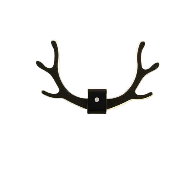 Applique Murale Moderne en Bois de Cerf avec Détecteur de Mouvement 0