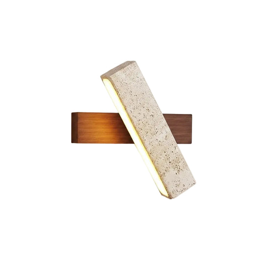 Applique Murale Rotative en Pierre Naturelle 0