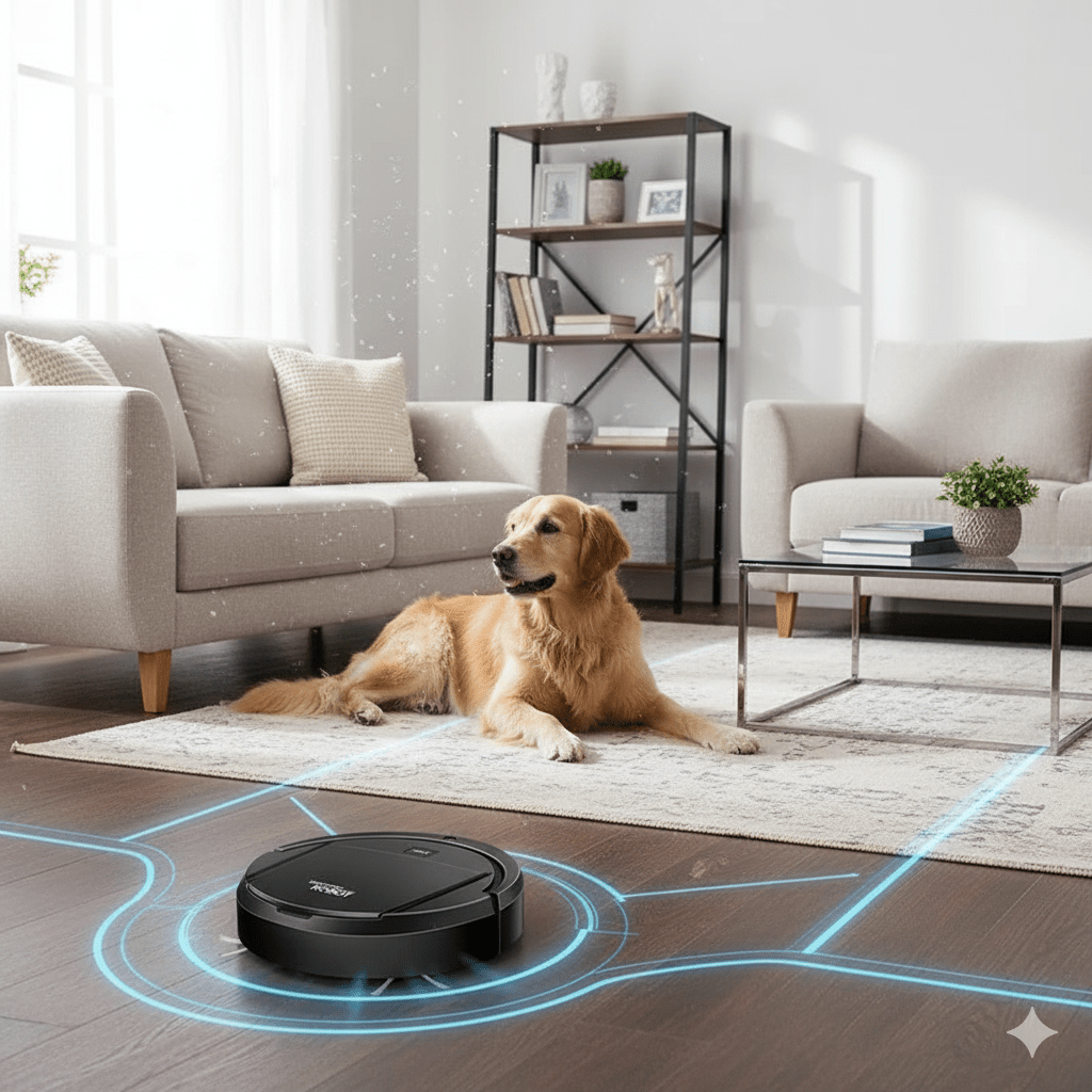 Aspirateur Robot Intelligent Ultra-Silencieux pour Un Nettoyage Efficace 1